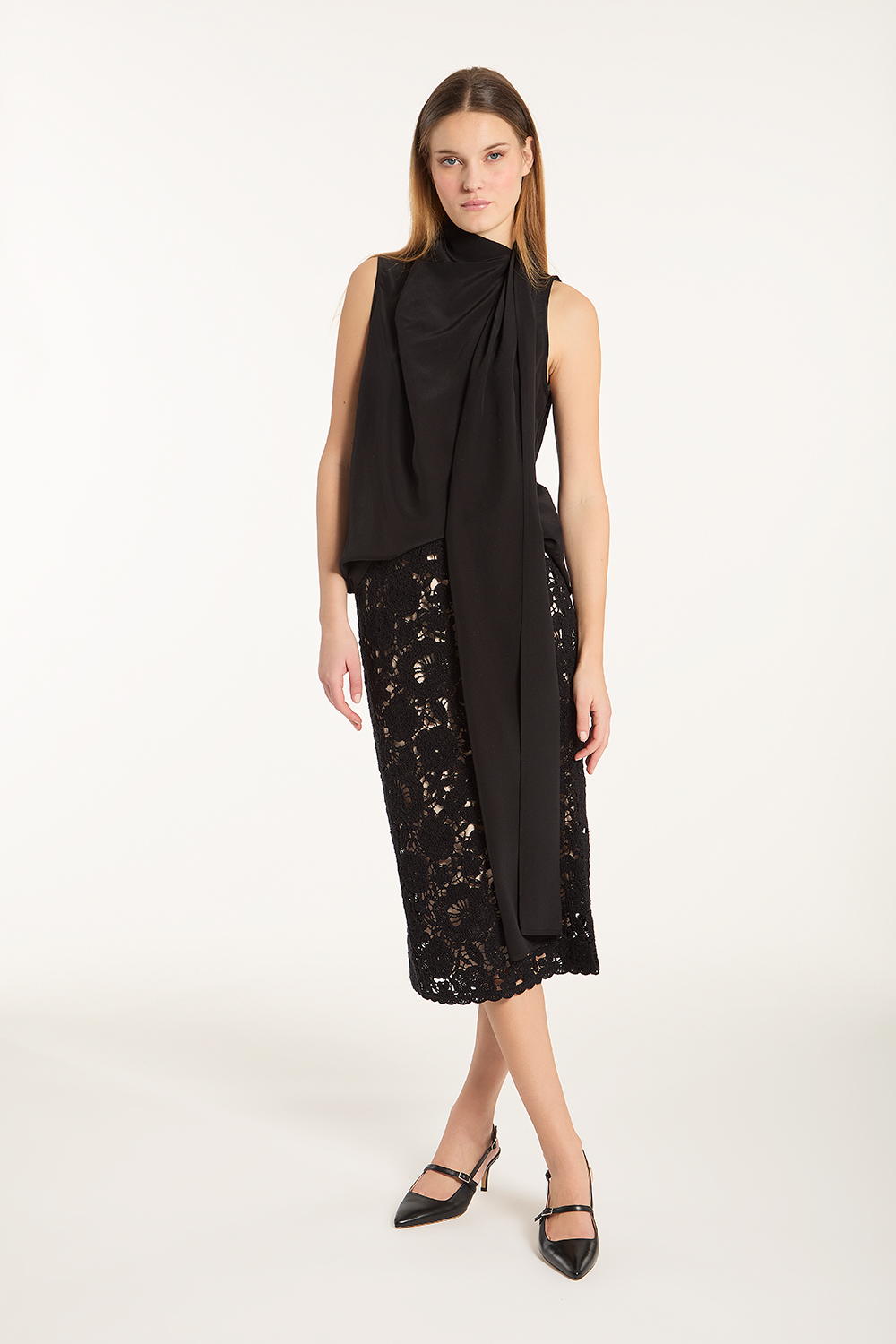 PAROSH 25SS スカート マルチカラー Made In Italy PAROSH - RACERD380633_802_S25