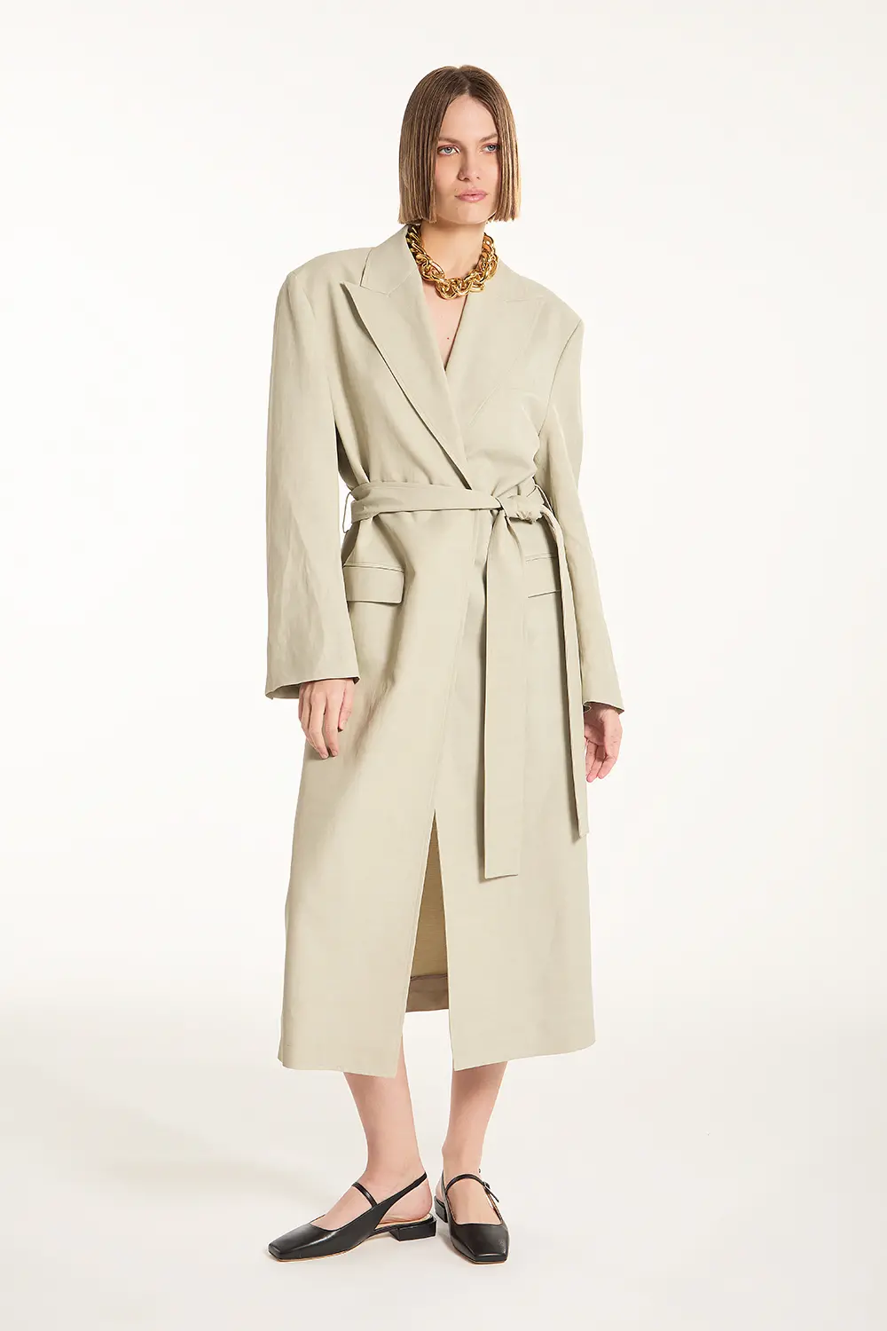コート PAROSH Women Coats D431554 LEAK 04 Beige P.A.R.O.S.H. - Outerwear