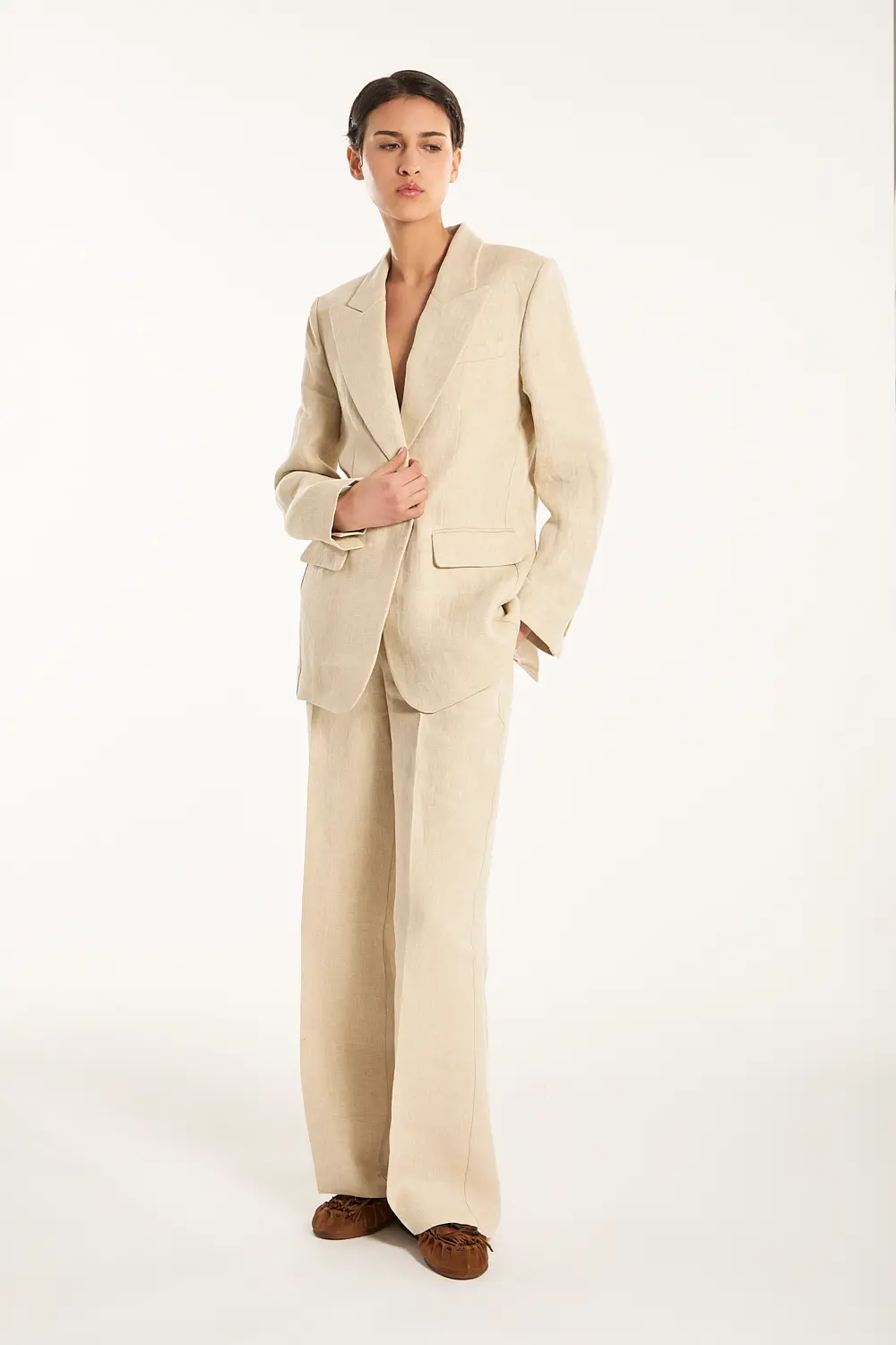 ジャケット PAROSH SS25 Single-breasted blazer (D420267RAISA25 046) Search results for: 'JACKET BLAZER'