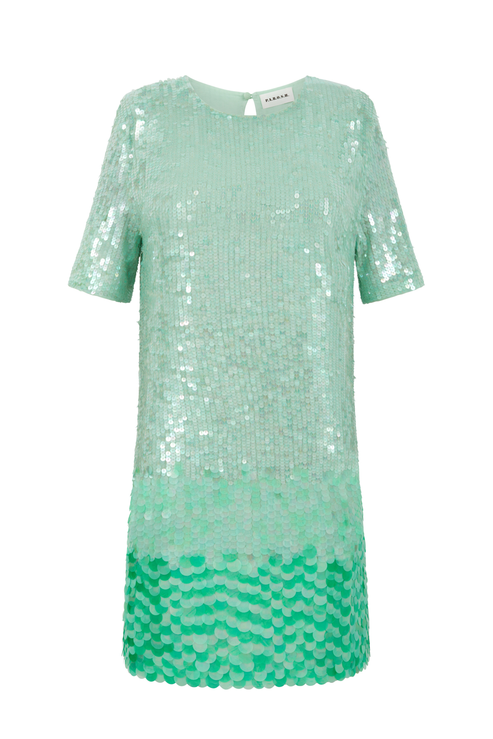 P.A.R.O.S.H. Gigi sequinned minidress - Green