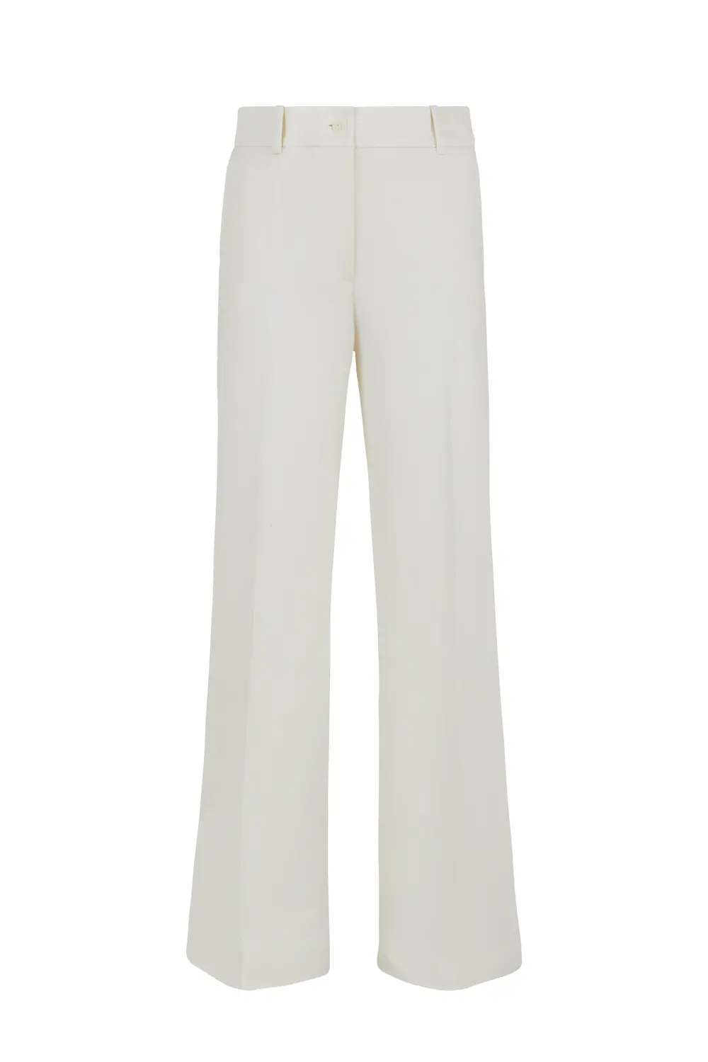 パンツ PAROSH Women Straight Pants D232447 CIOCCOLATO 001 White P.A.R.O.S.H. - Trousers