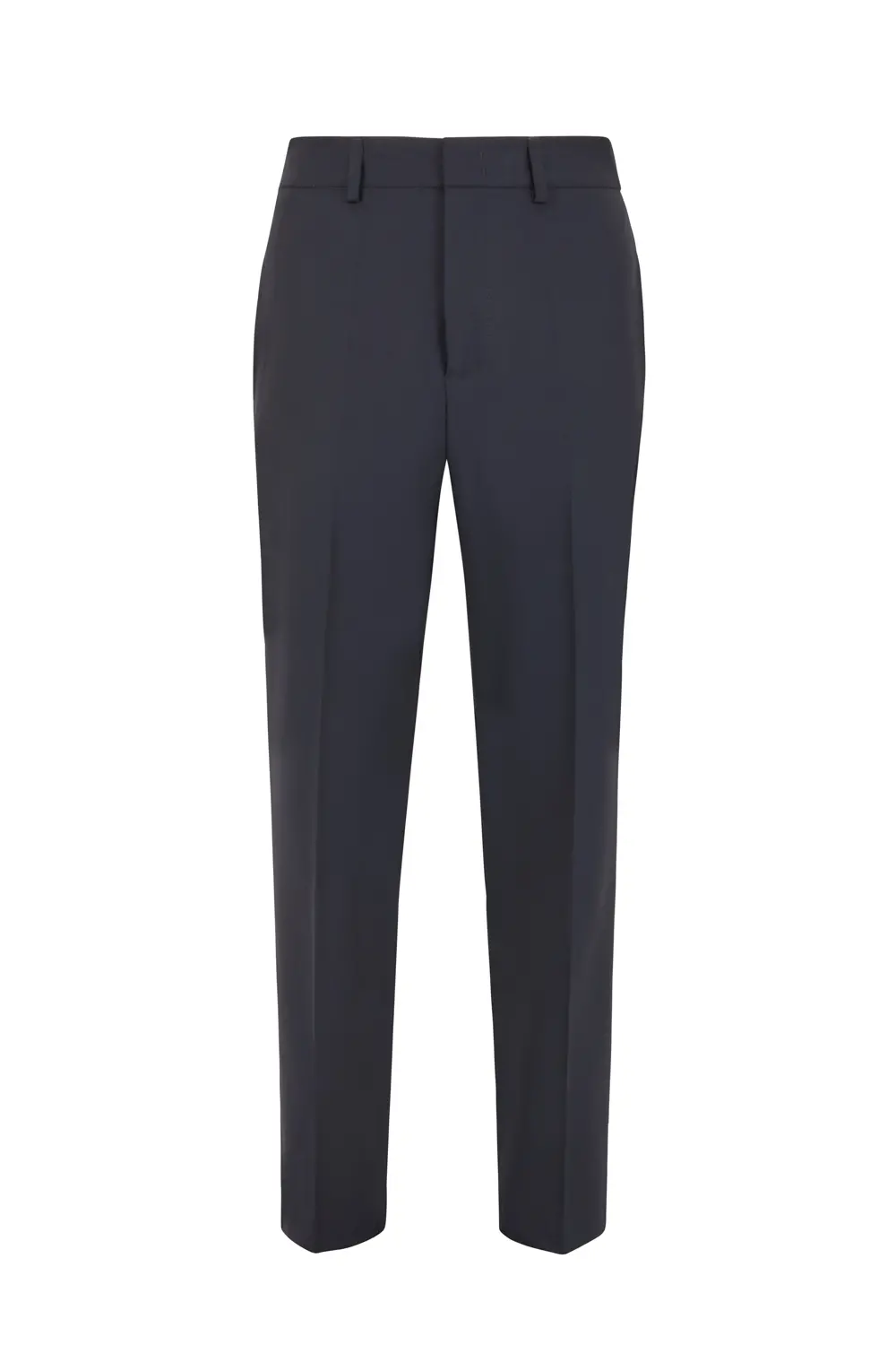 パンツ PAROSH Women Straight Pants D220003XLILIUXY 012 NAVY Parosh Navy Blue Straight Leg Pant for Women Online USA at
