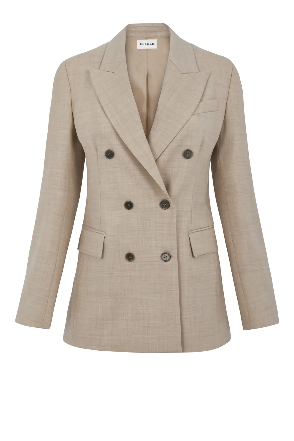 ベスト・ジレ PAROSH Women Outer RELUR24 D410037 003 227968 Beige P.A.R.O.S.H. - SUITS