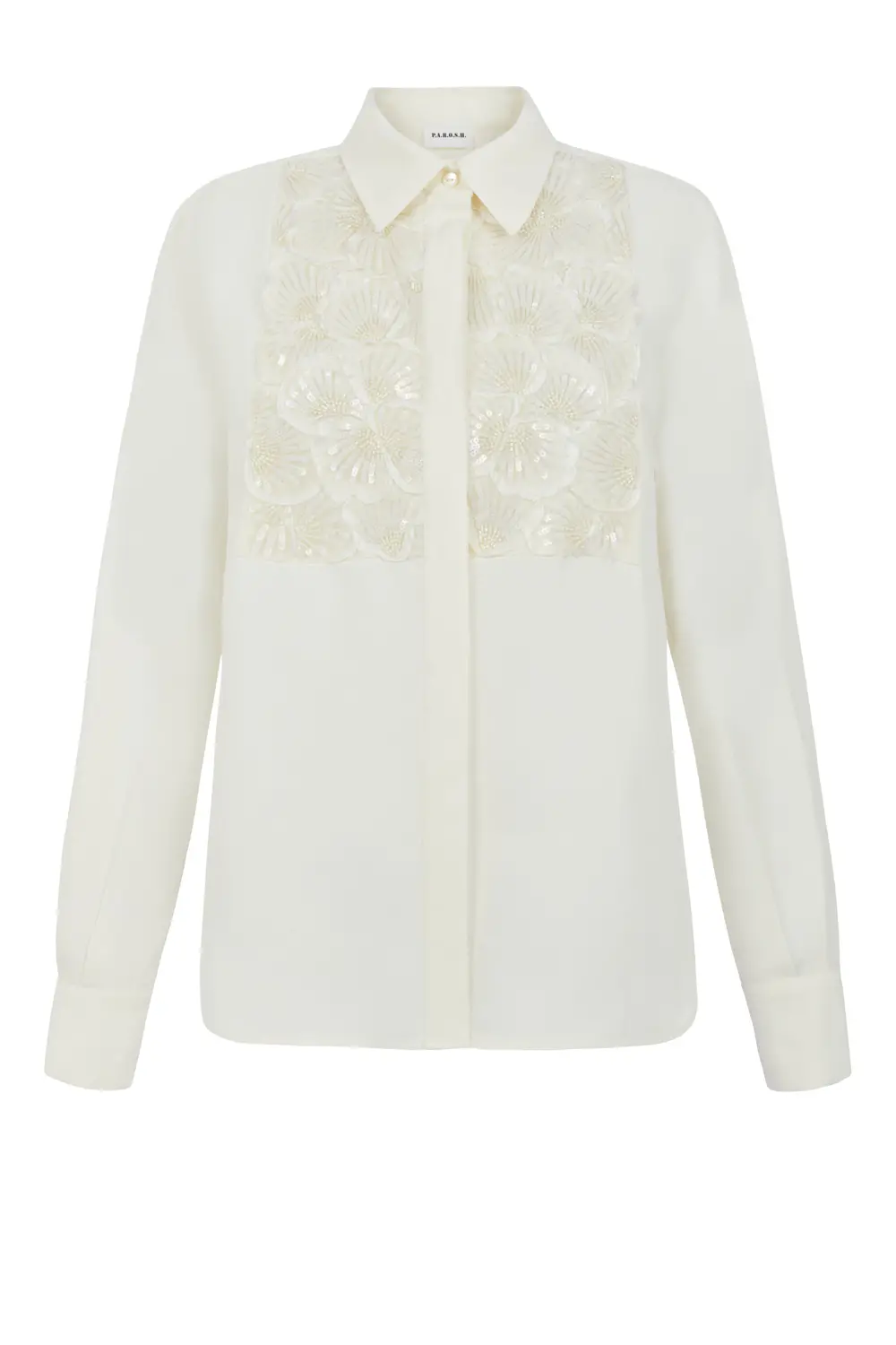 Tシャツ・カットソー PAROSH Women Tops D540845COPPER 002 White P.A.R.O.S.H. - Top and Shirts